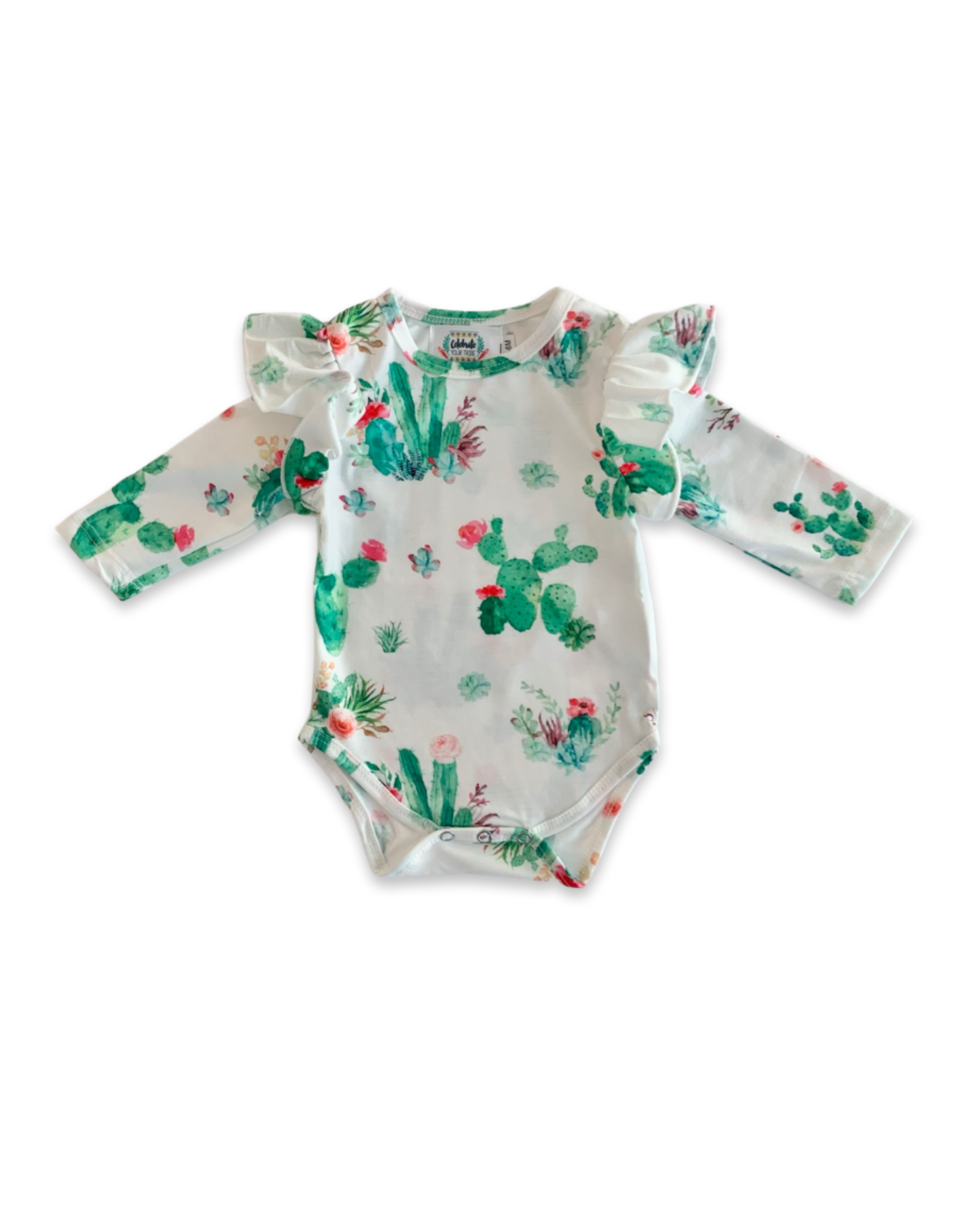 Desert Garden Long Sleeve Bodysuit