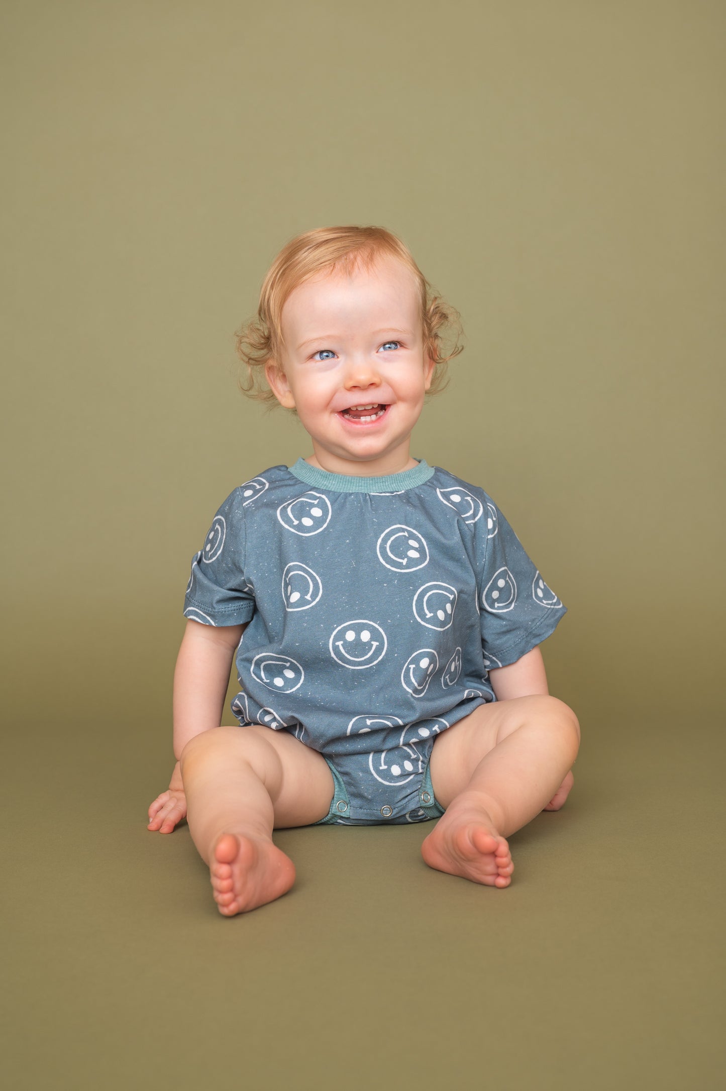 Be Happy Bamboo Bubble Romper