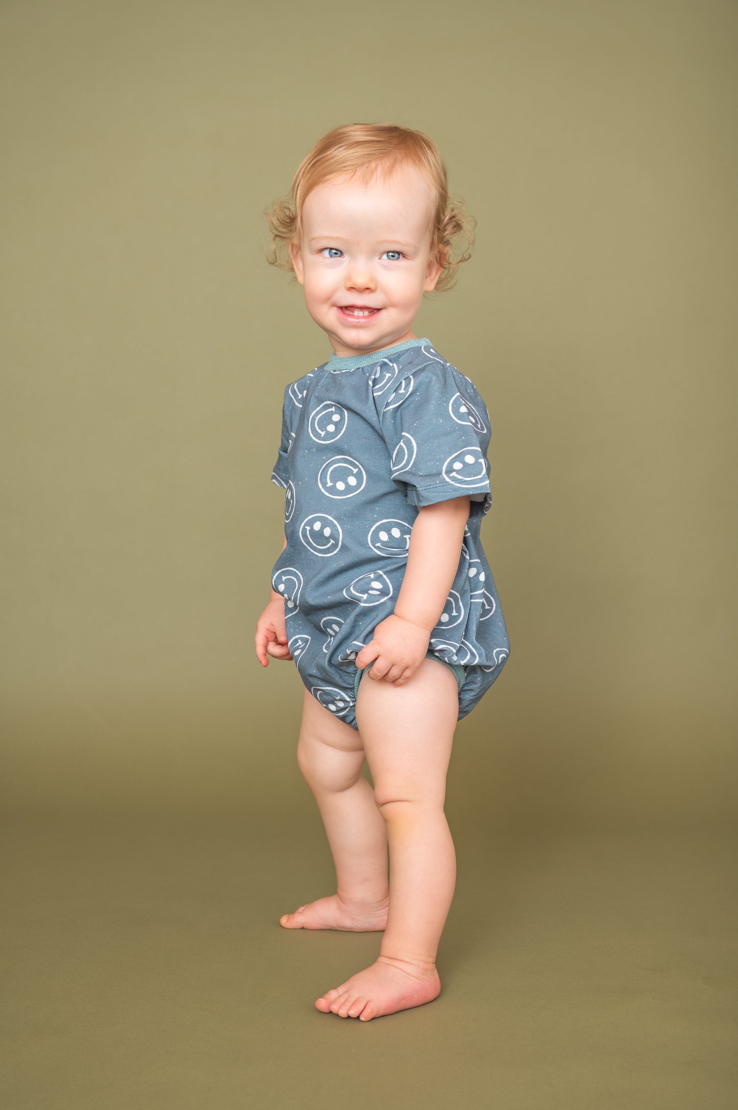 Be Happy Bamboo Bubble Romper
