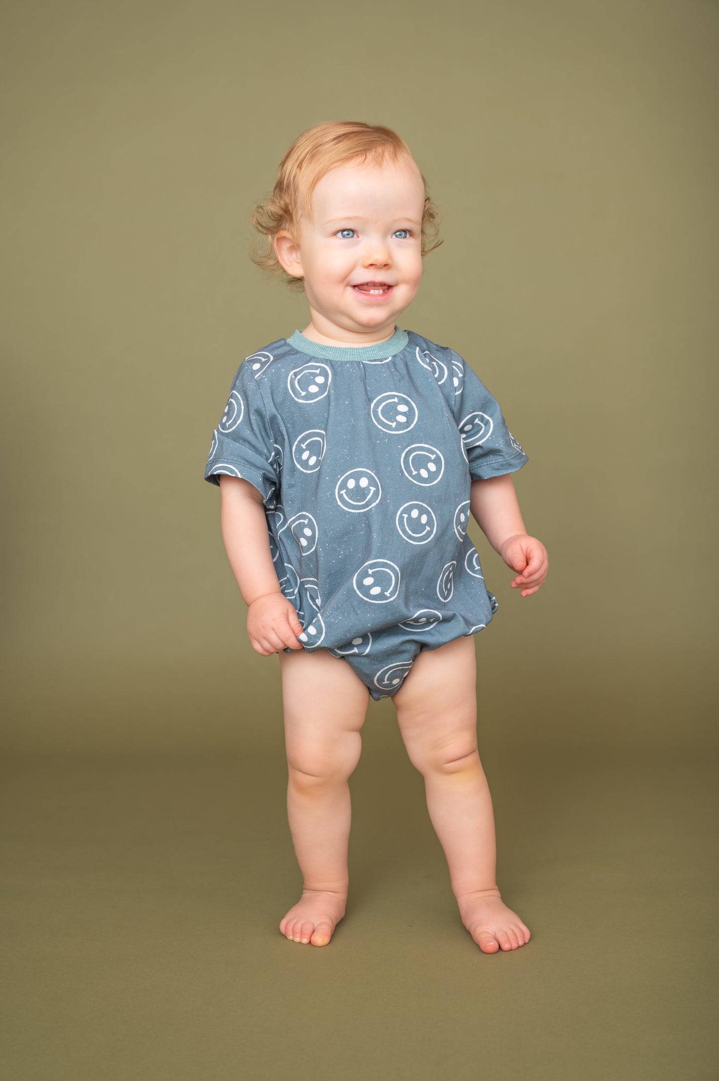 Be Happy Bamboo Bubble Romper