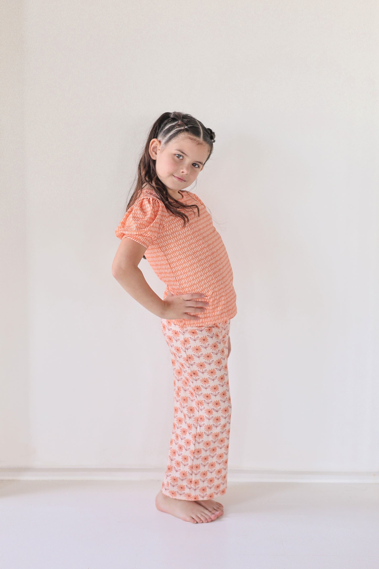 Retro Daisy Pants Set