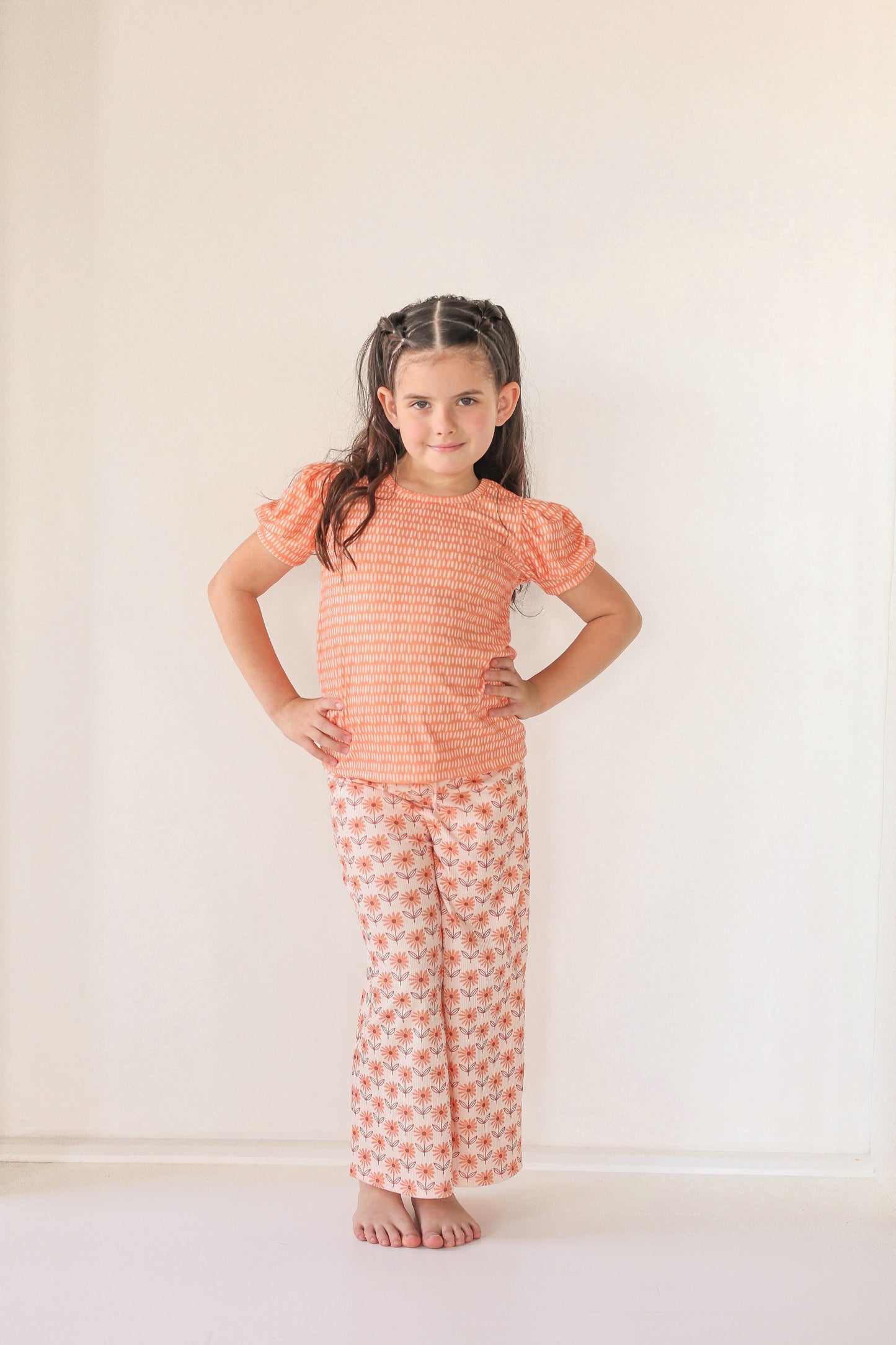 Retro Daisy Pants Set
