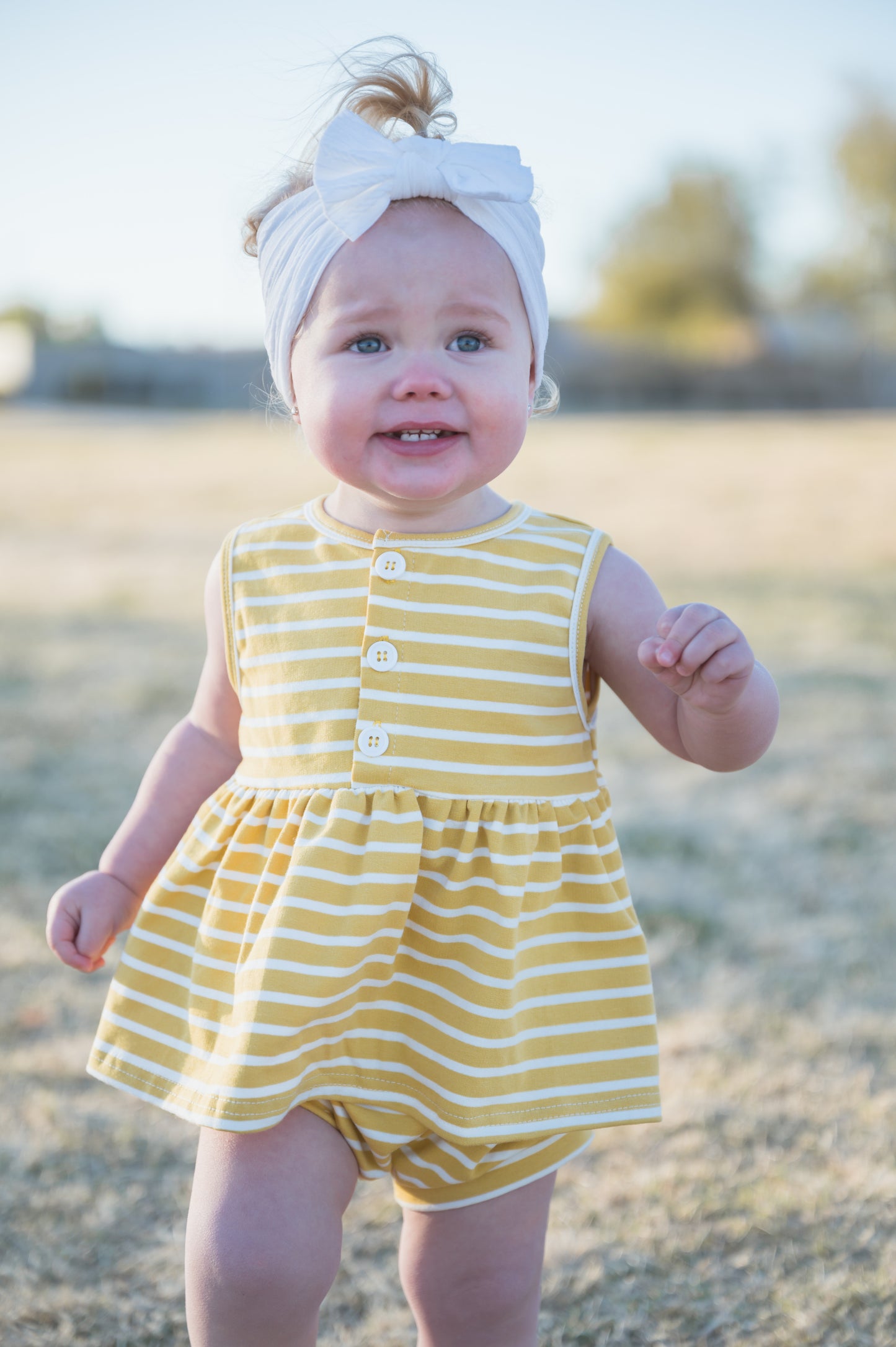 White Bow Headband