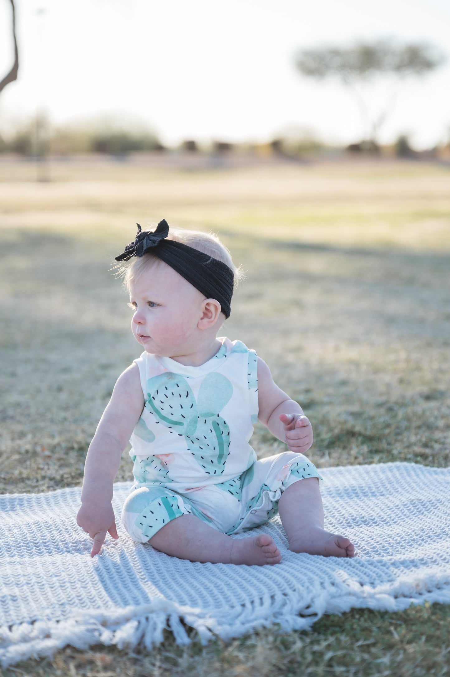 Black Bow Headband