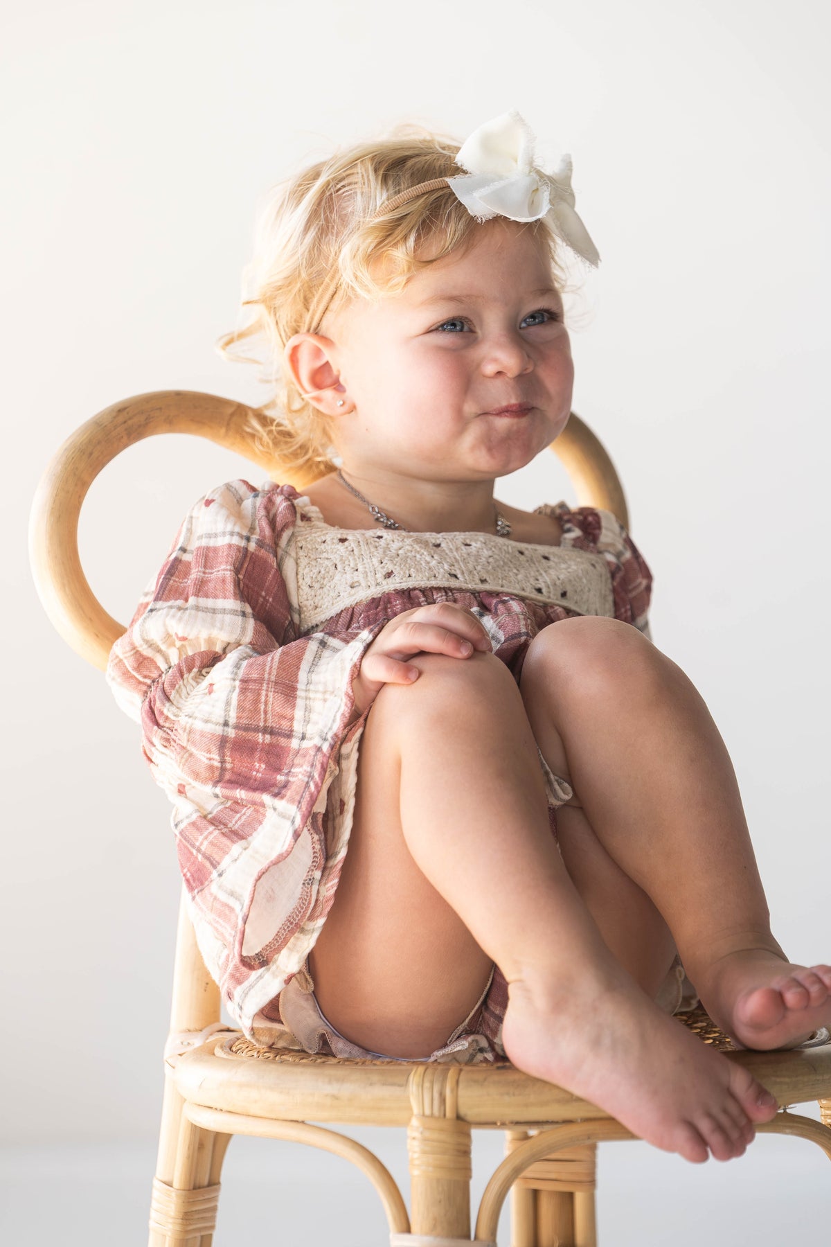 Merry Little Heart Romper Dress