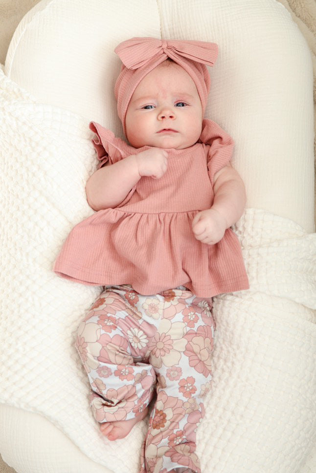 Pink Bow Hat