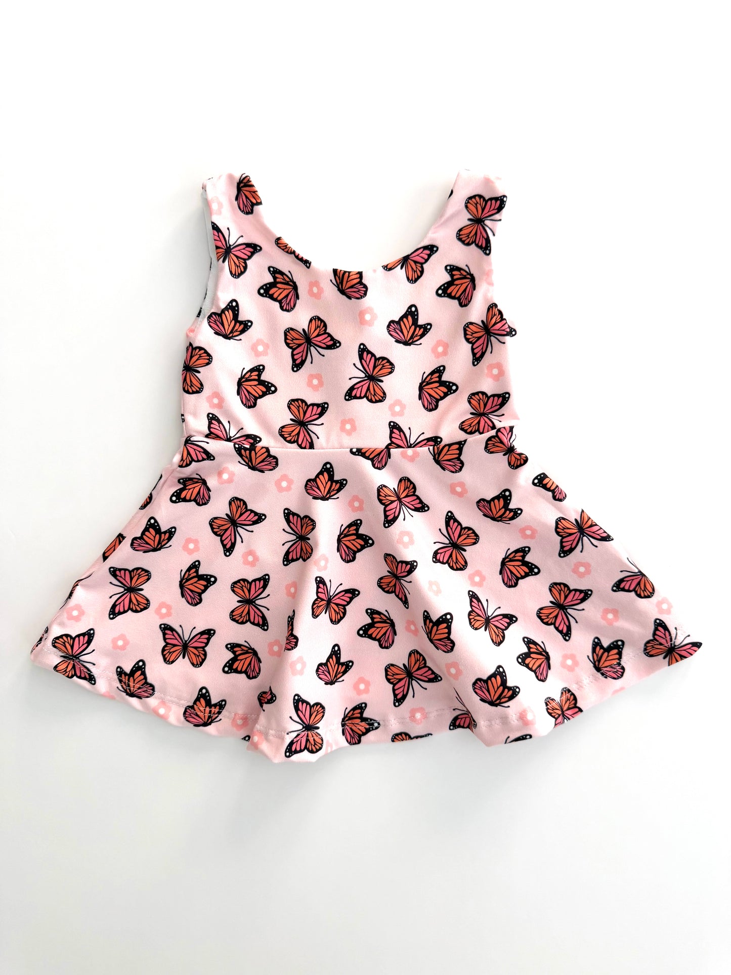Butterfly Garden Bike Shorts Set
