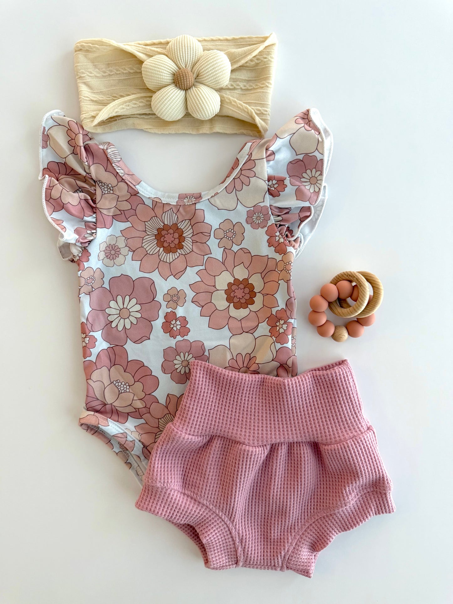 Pink Waffle Bummies