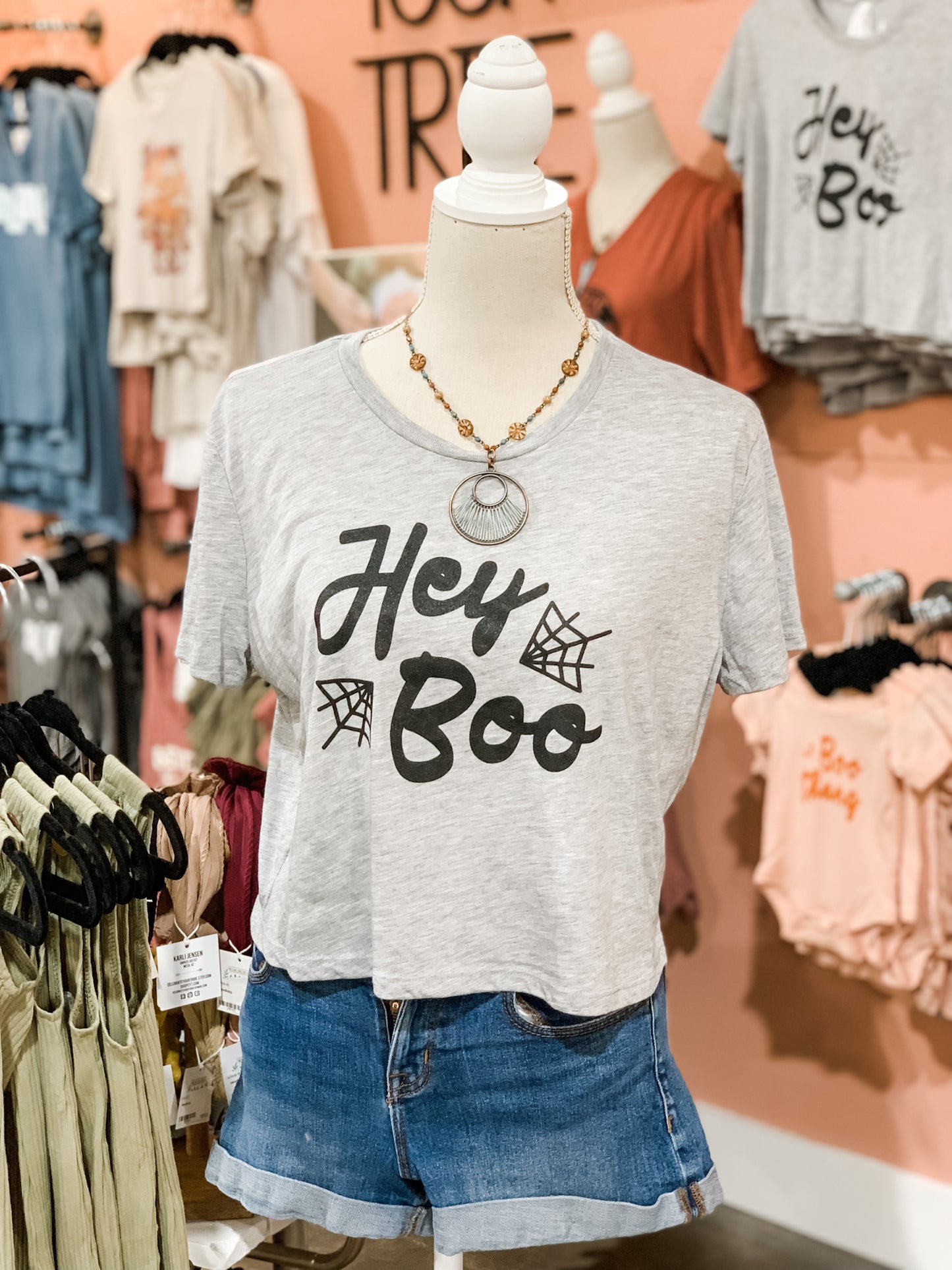 Hey Boo Women's Crop Top