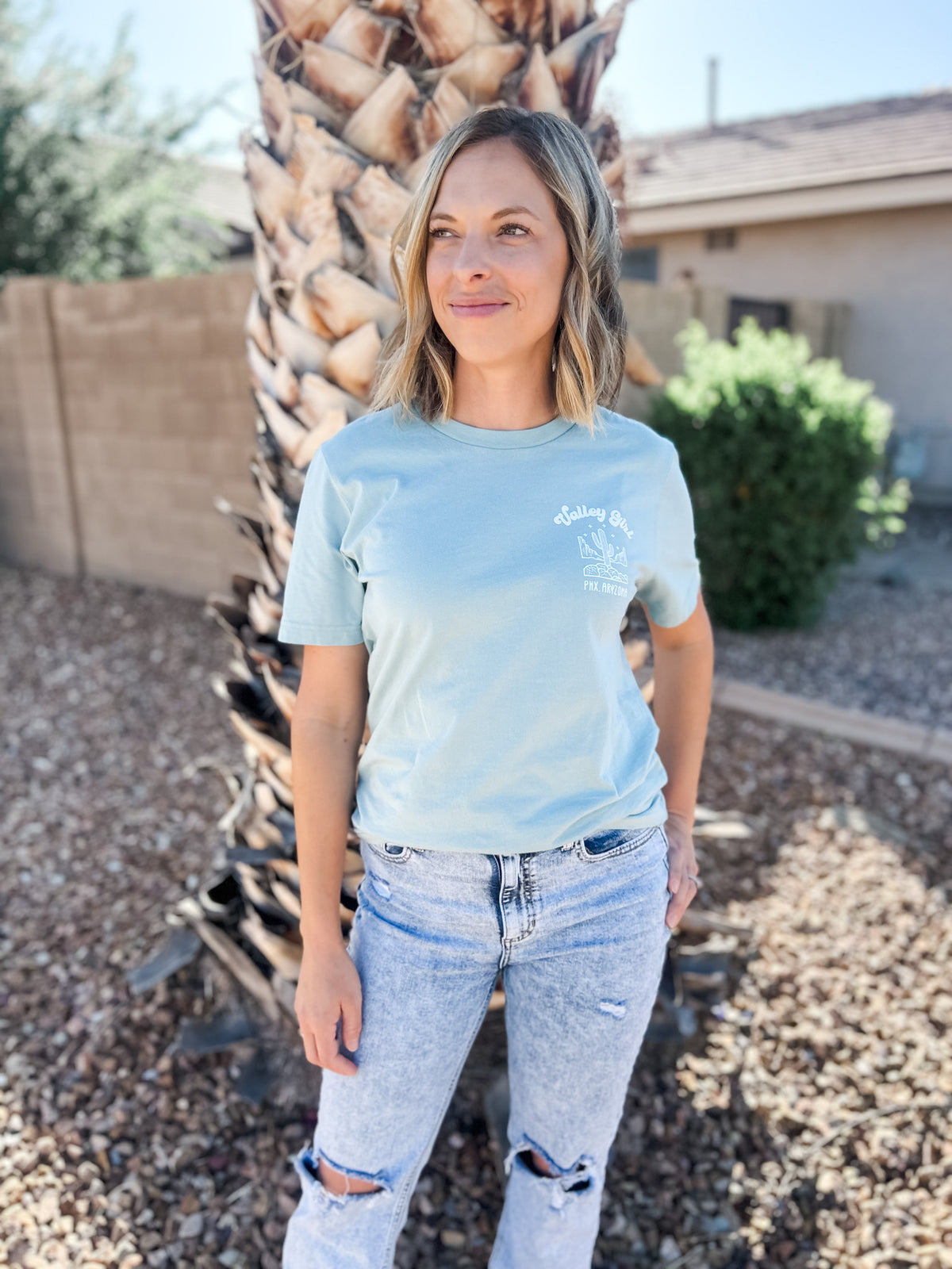 Valley Girl Blue Women's Shirt