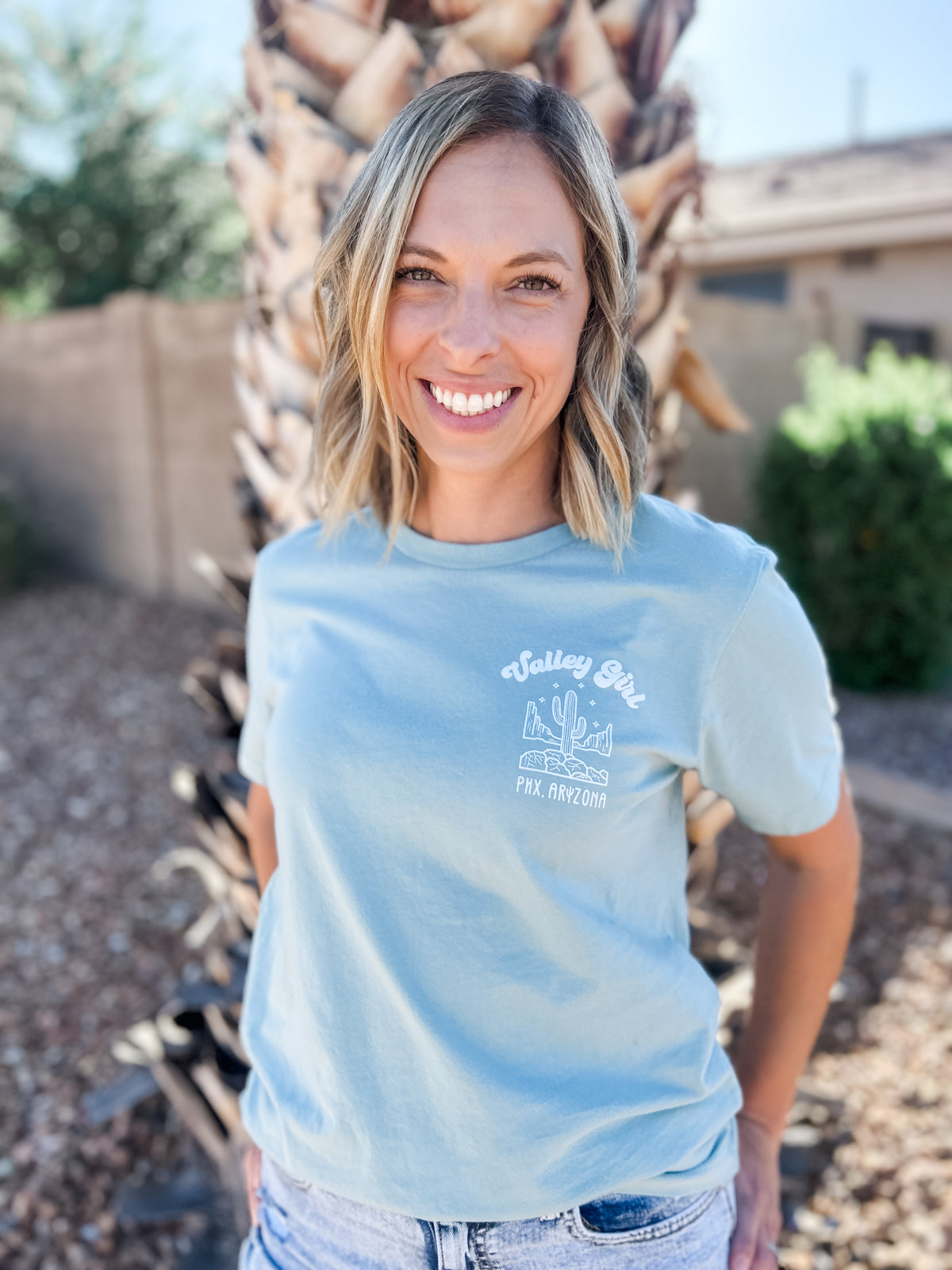 Valley Girl Blue Women's Shirt