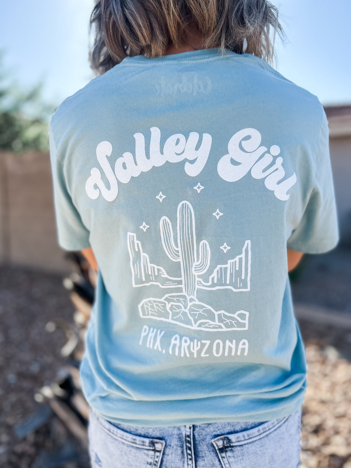 Valley Girl Blue Women's Shirt