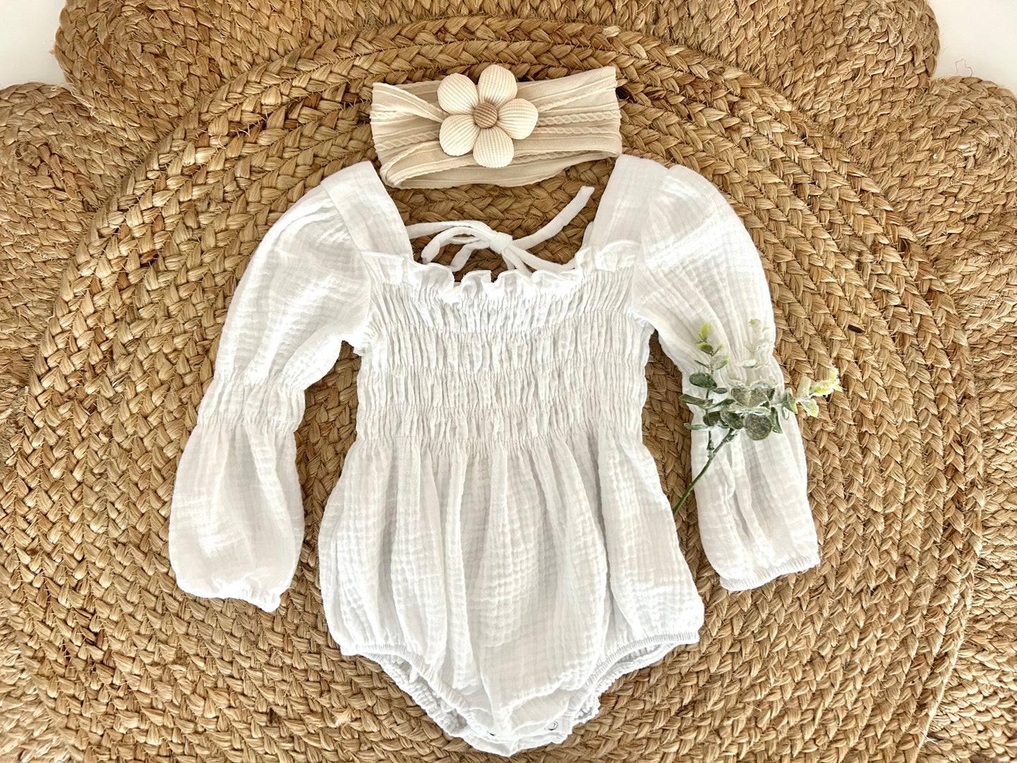Winter Whimsy Girl's Romper