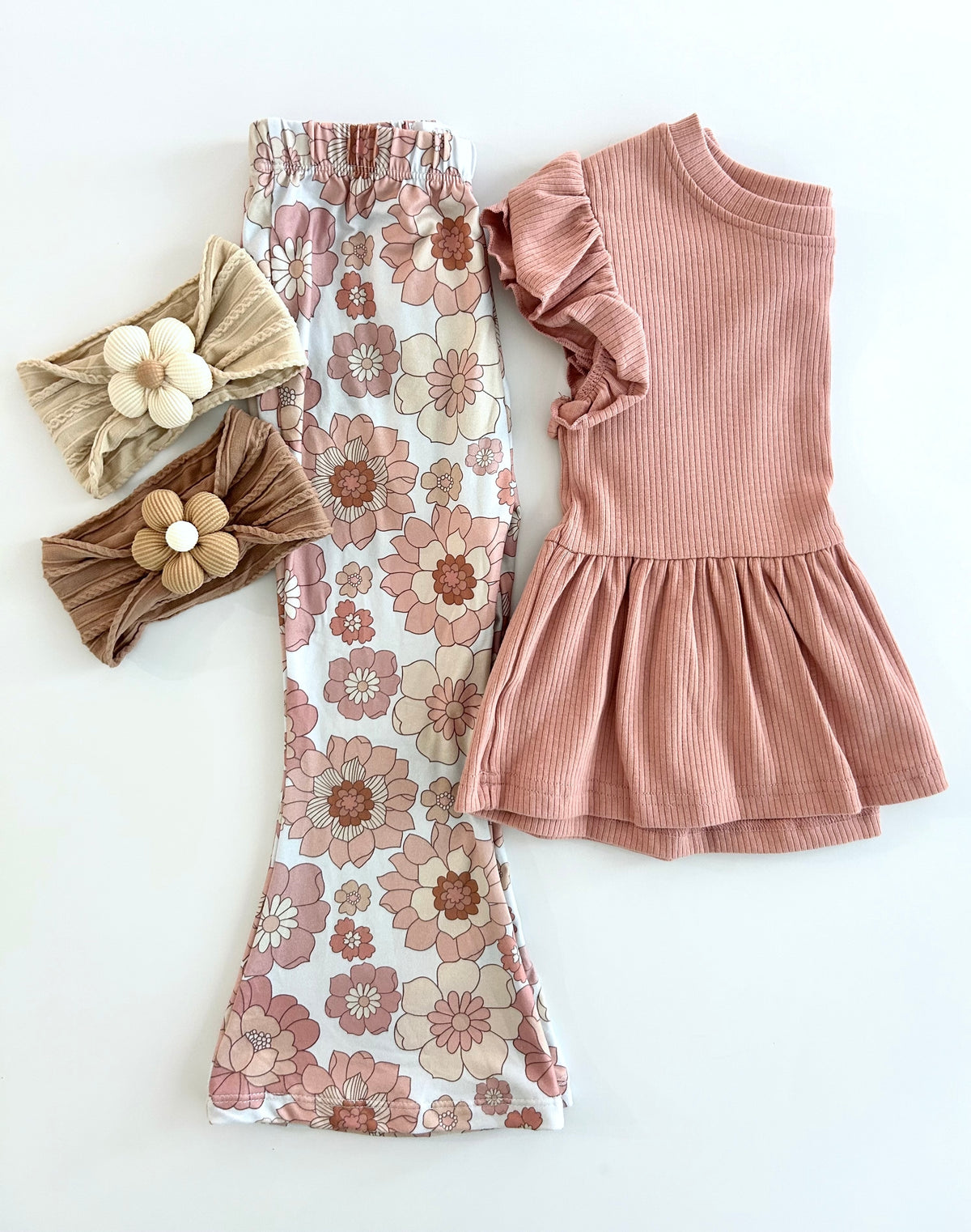 Pink Flutter Sleeve Top
