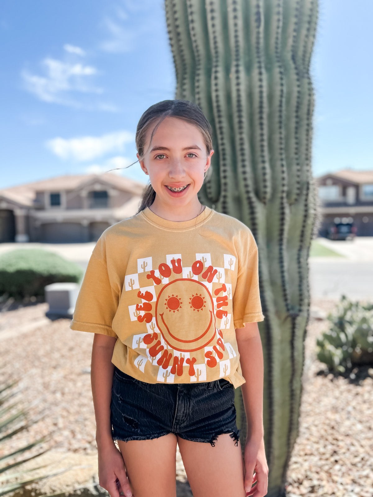 Sunny Side Women's Yellow Shirt