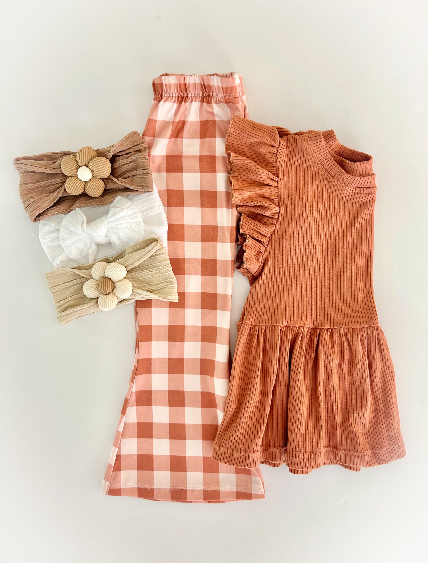 Gingham Fall Flares