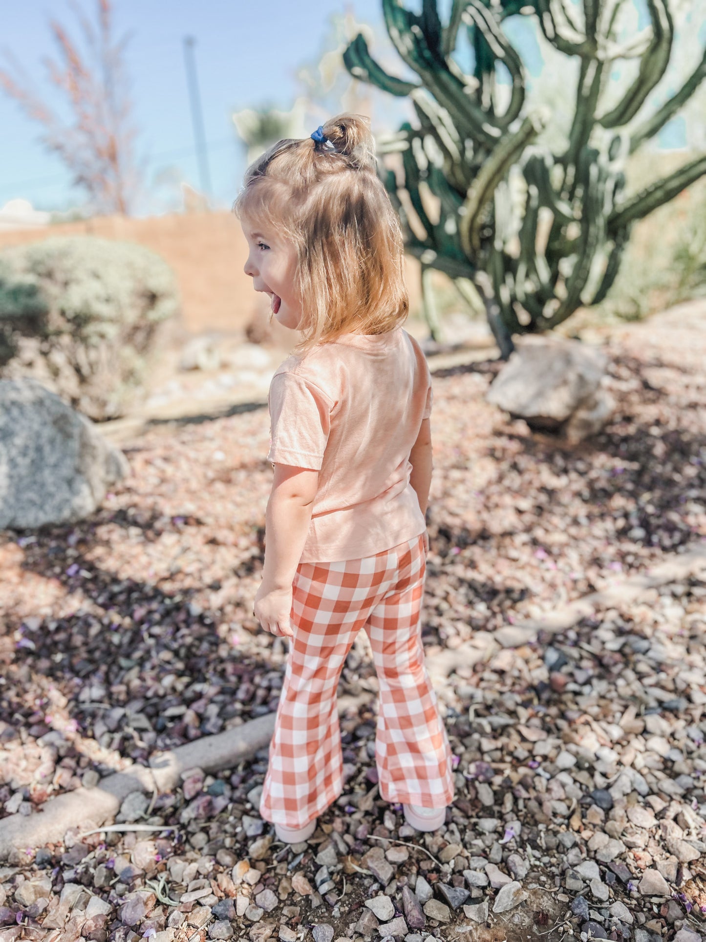 Gingham Fall Flares