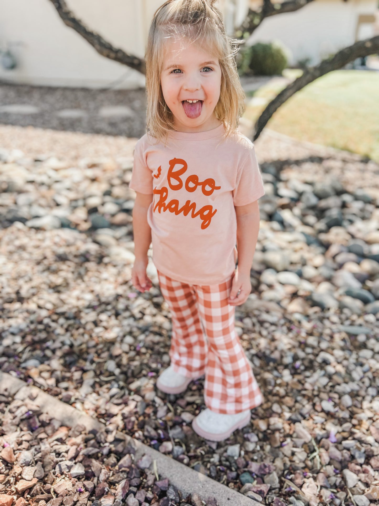 Gingham Fall Flares