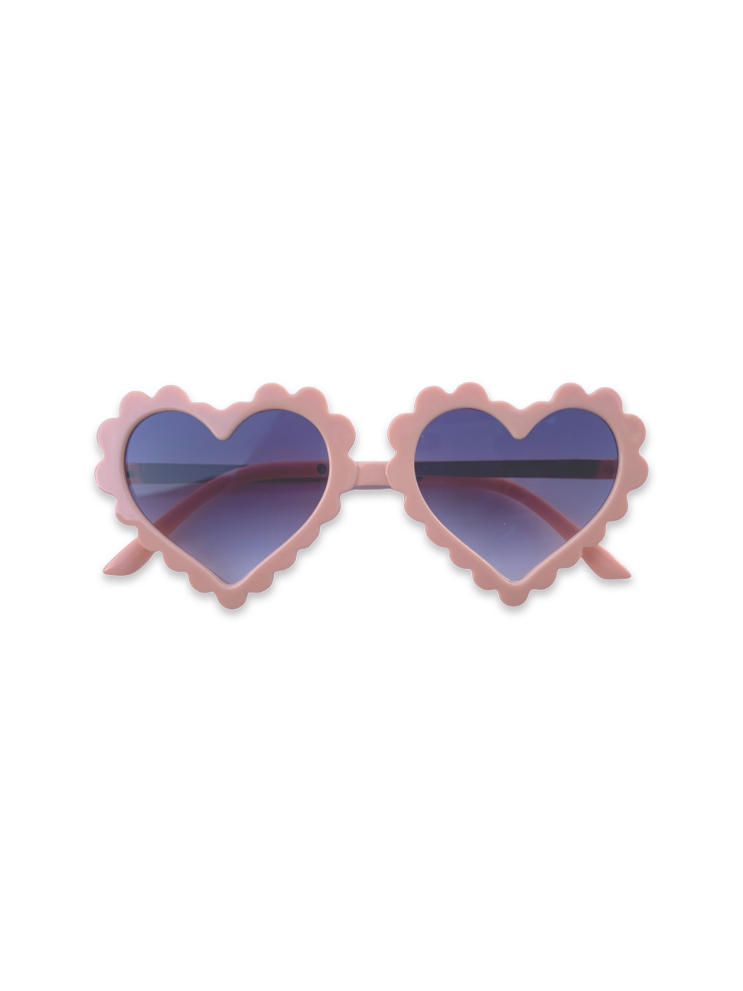 Peach Heart Sunglasses