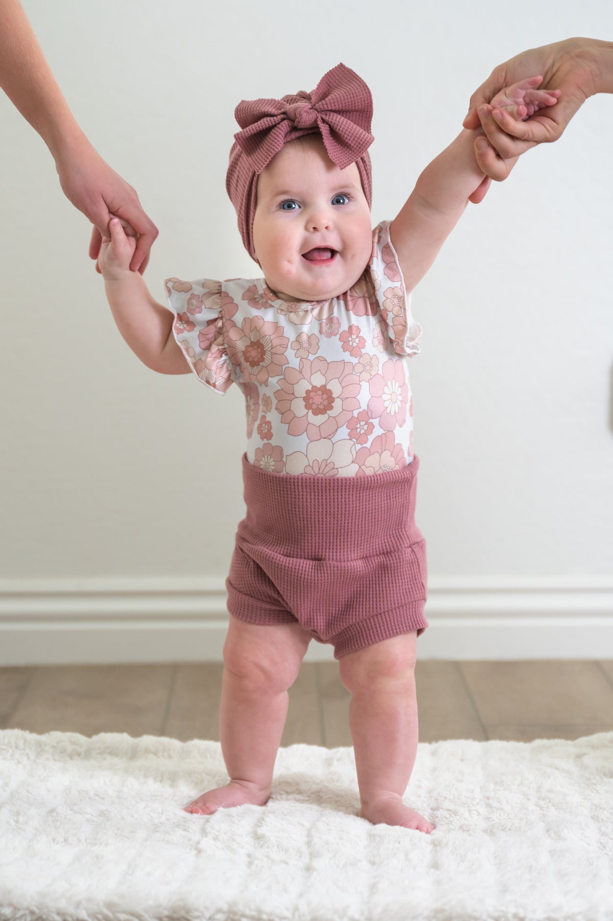 Mauve Waffle Bummies