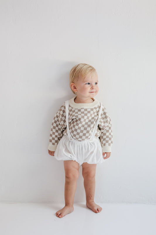 Winter Whimsy Boy's Romper