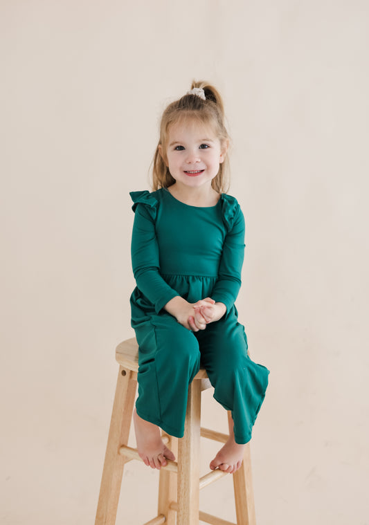 Emerald Long Sleeve Jumpsuit