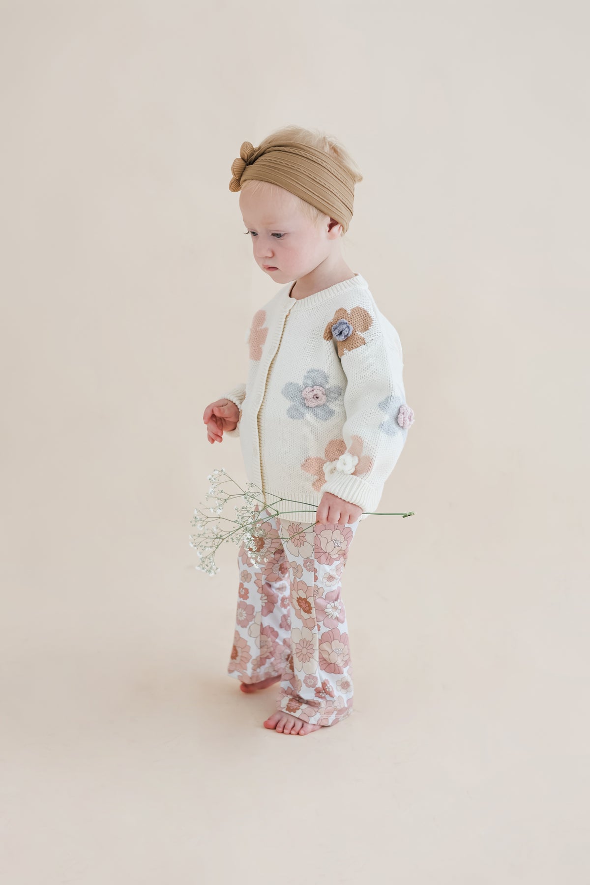 Retro Flower Flares