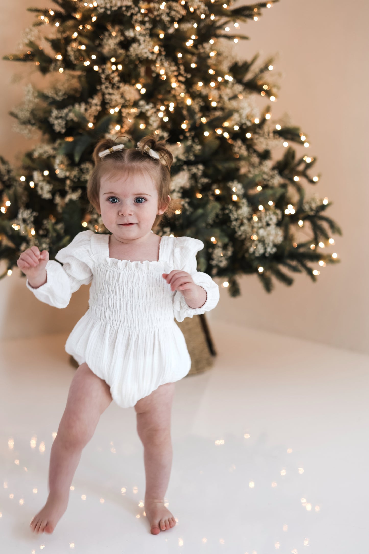 Winter Whimsy Girl's Romper