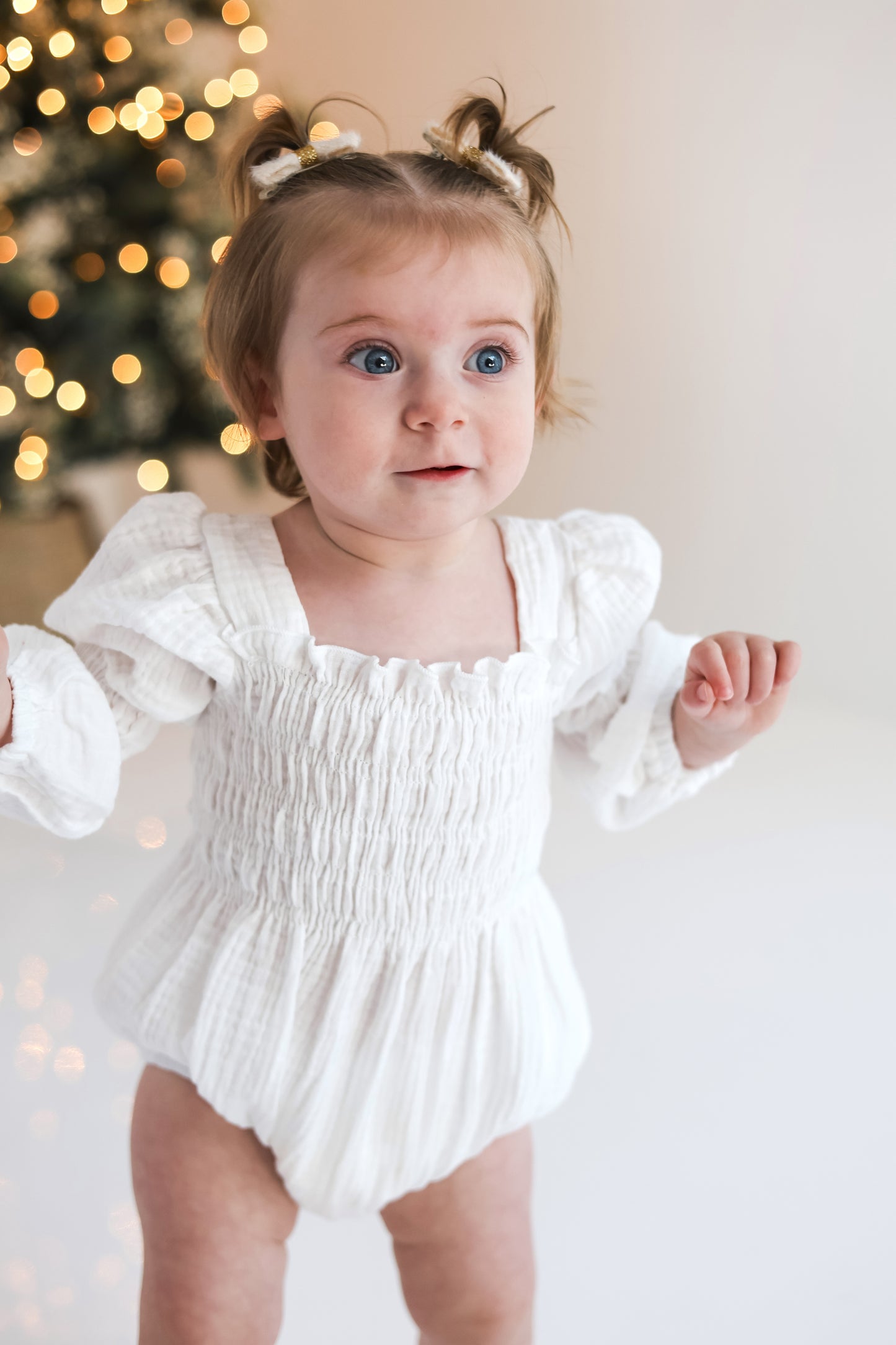 Winter Whimsy Girl's Romper
