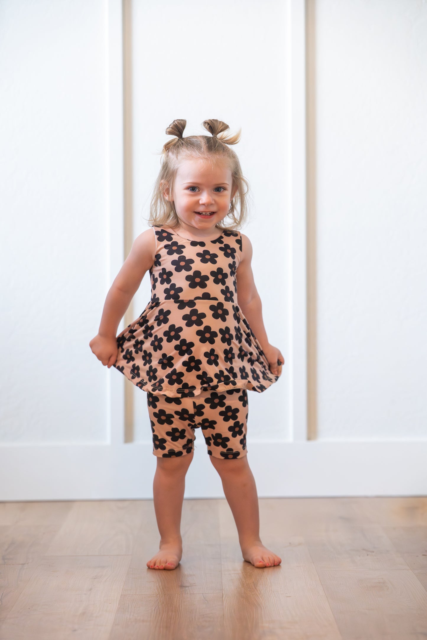 Miss Daisy Bike Shorts Set