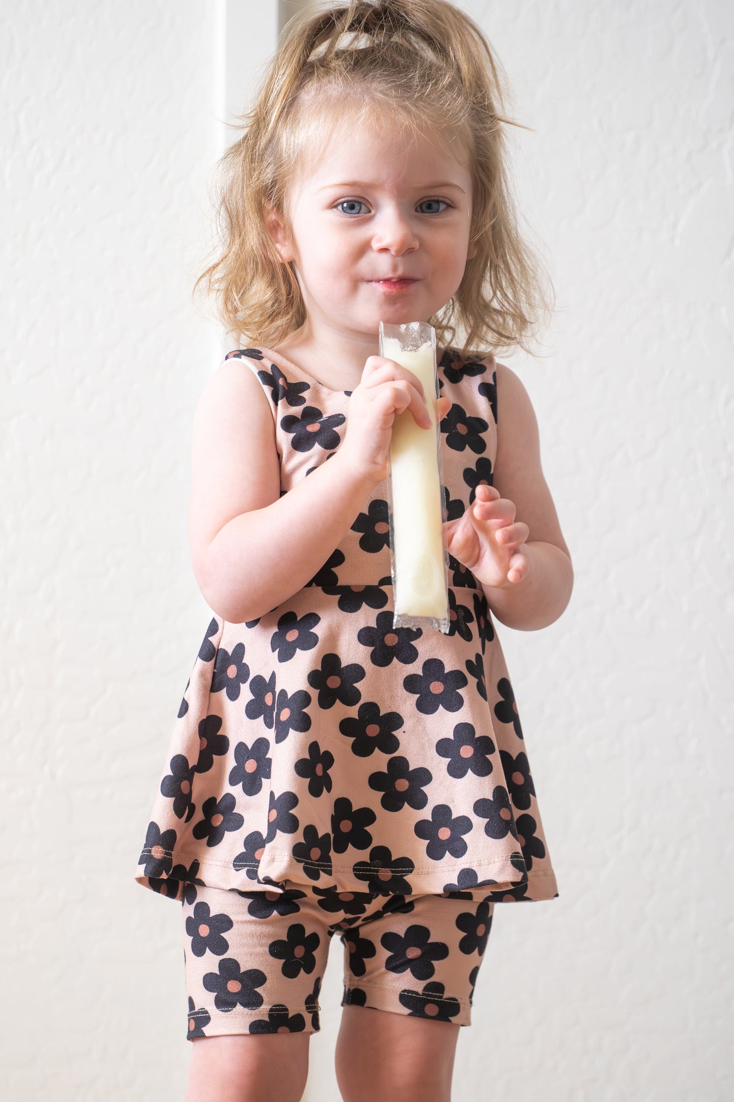 Miss Daisy Bike Shorts Set