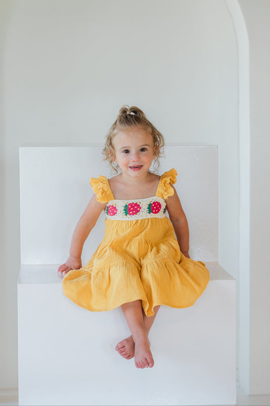 Crochet Berry Dress (pre-order)