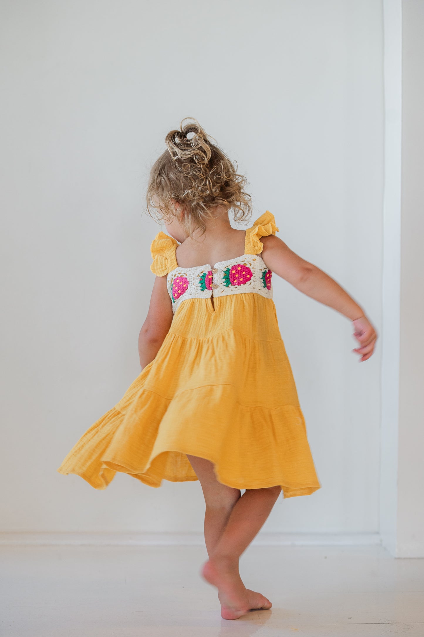 Crochet Berry Dress