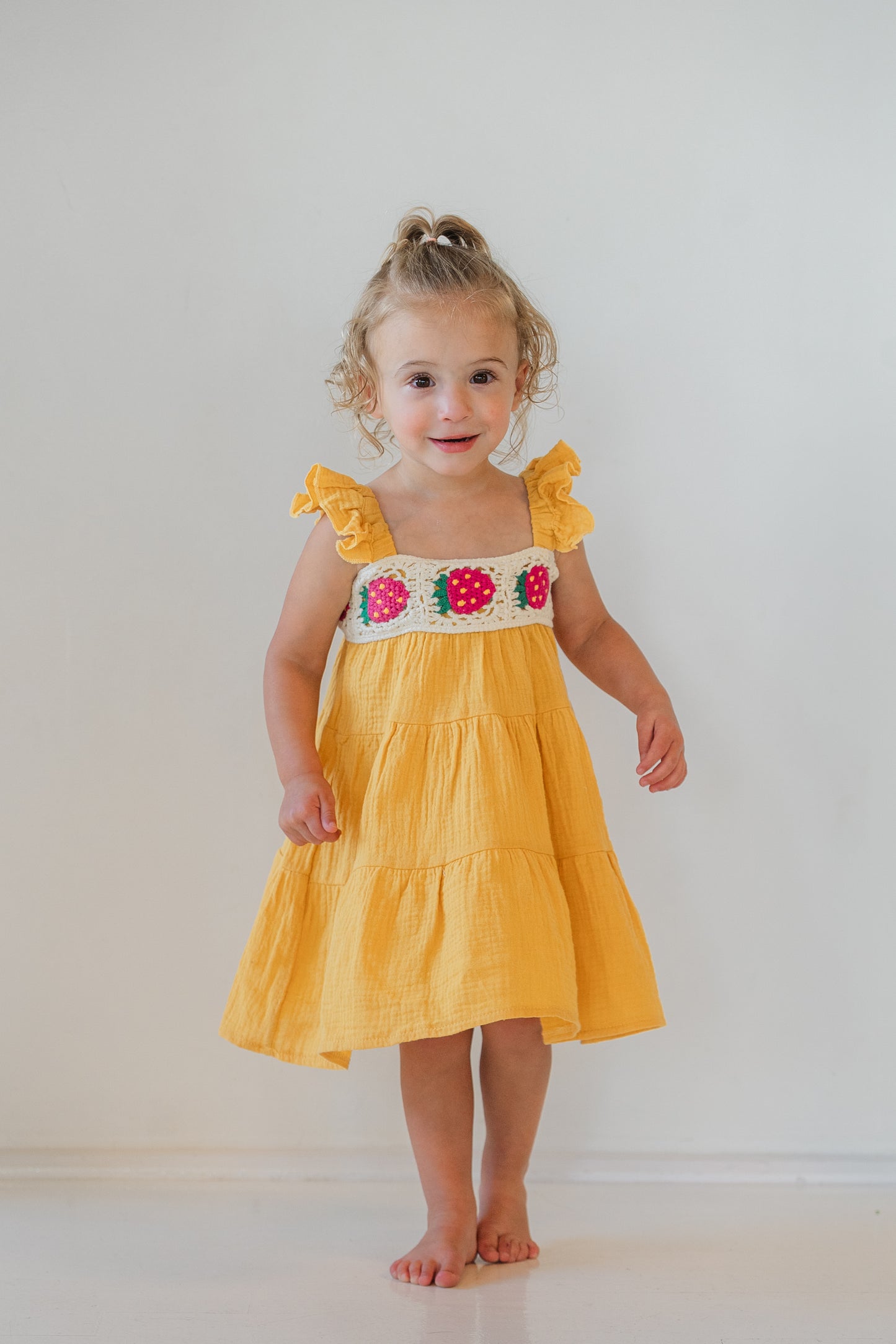 Crochet Berry Dress