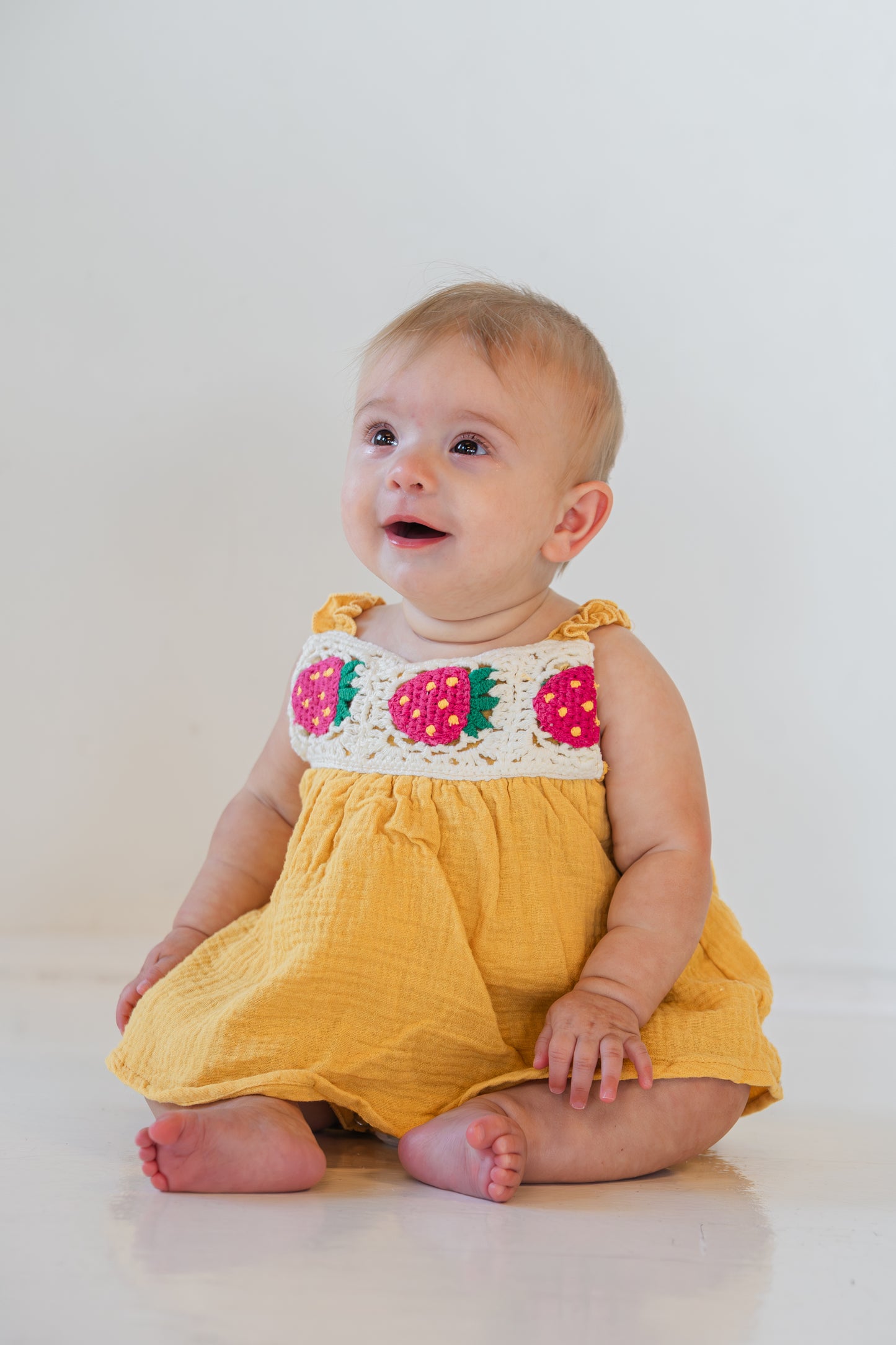 Crochet Berry Dress Romper (pre-order)