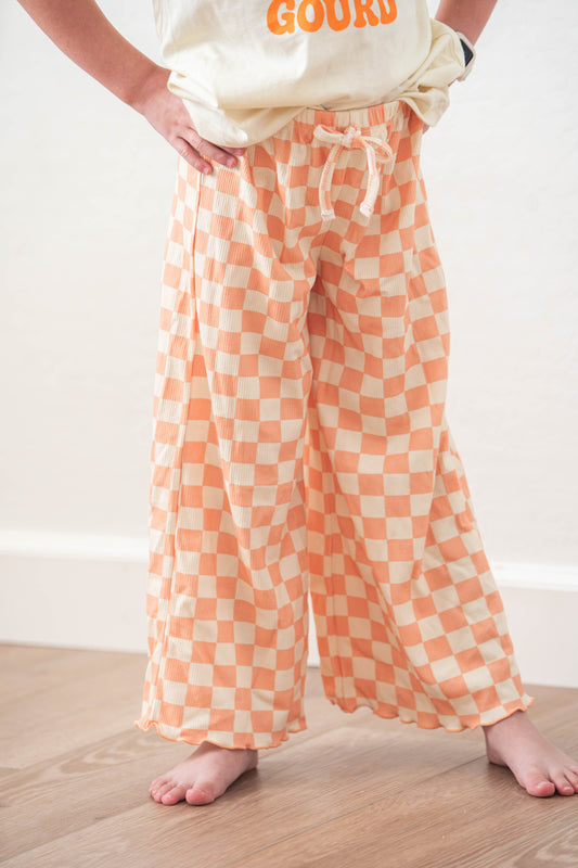 Retro Check Pants