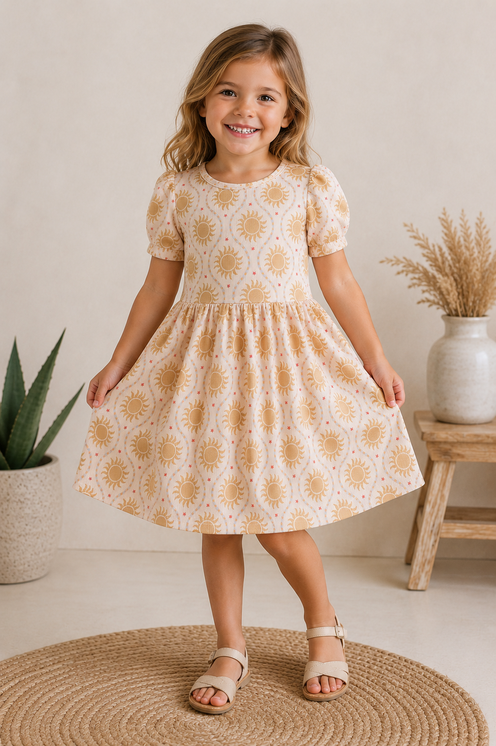 Sunkissed Twirl Dress
