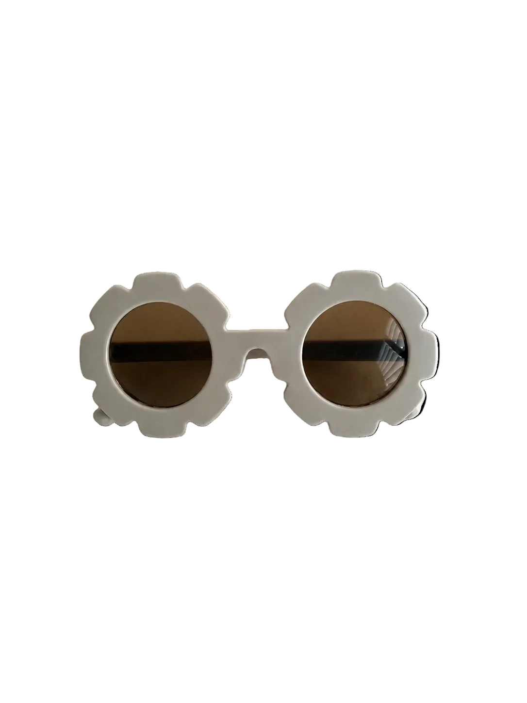 Taupe Flower Sunglasses