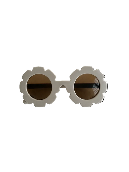Taupe Flower Sunglasses