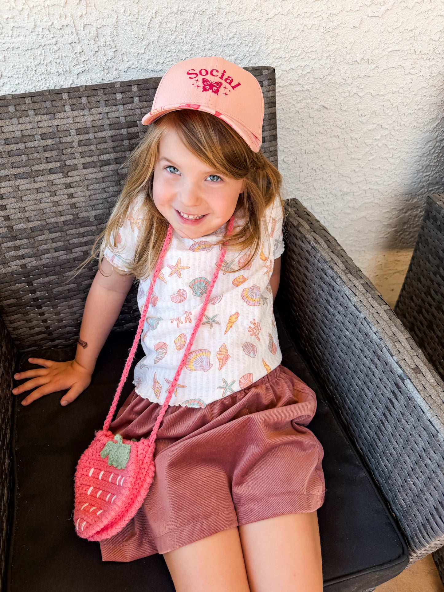 Crochet Berry Purse