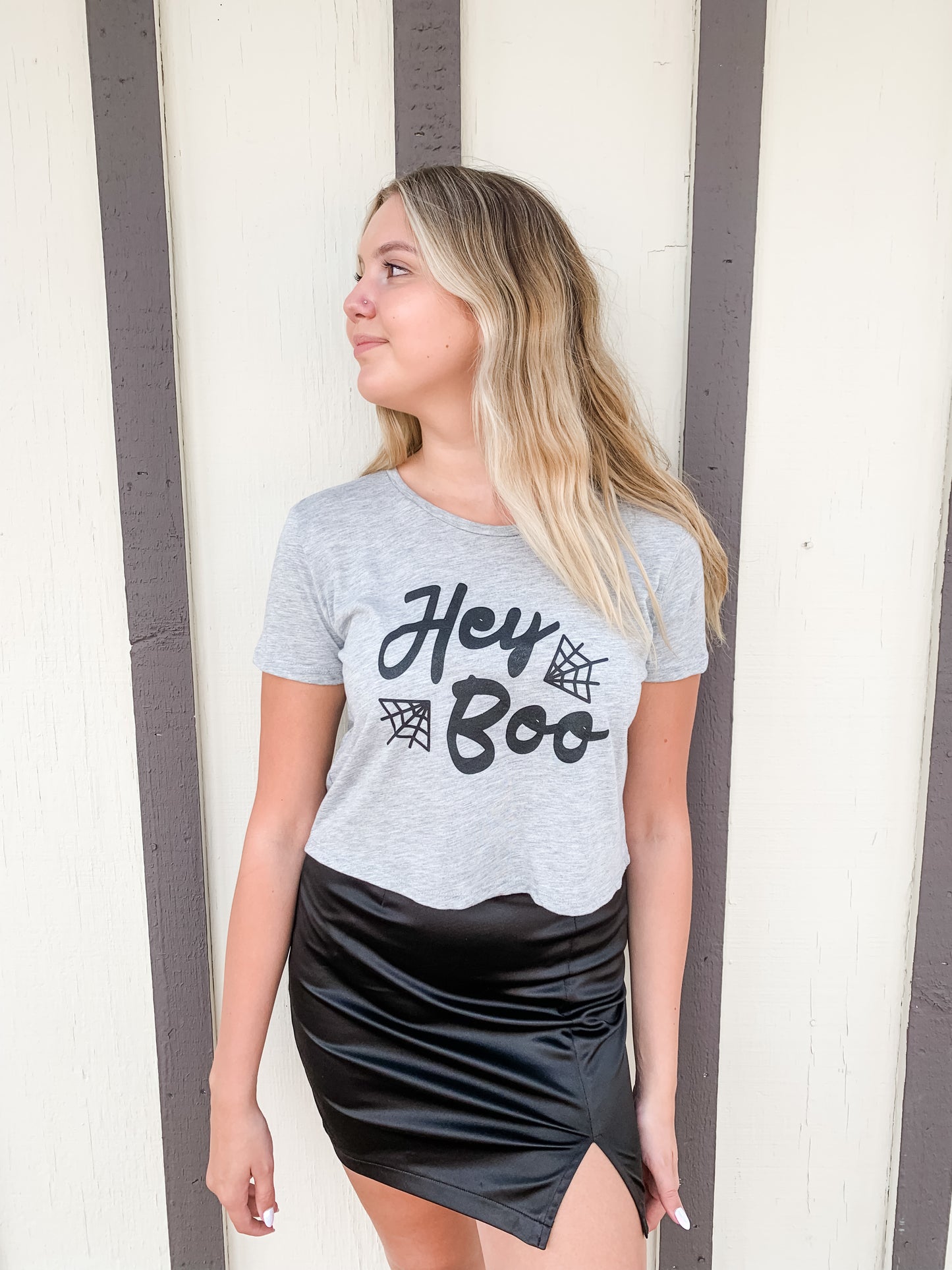 Hey Boo Women's Crop Top