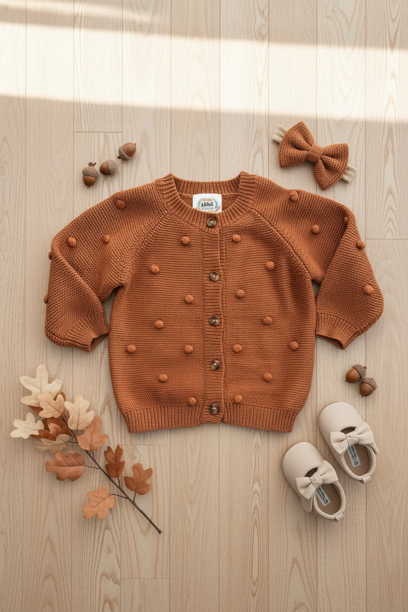 Pumpkin Spice Cardigan