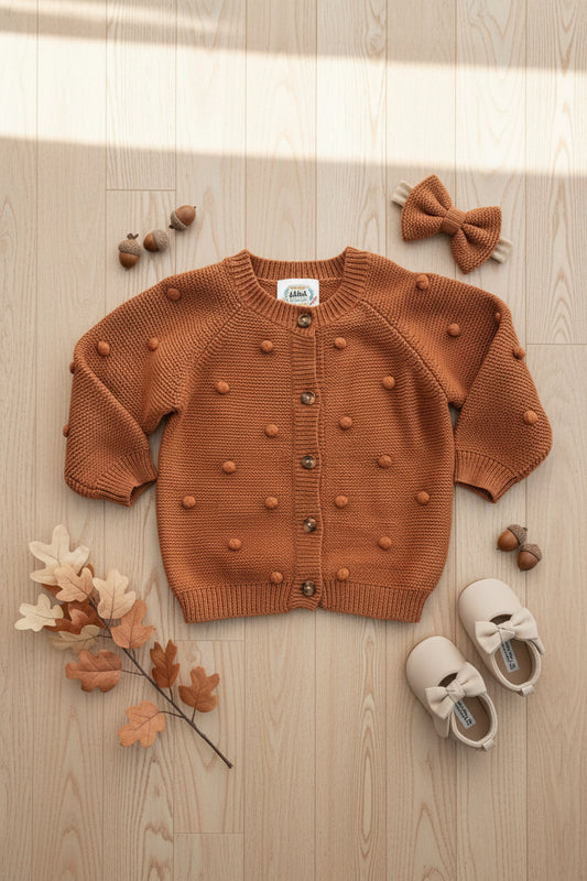 Pumpkin Spice Cardigan