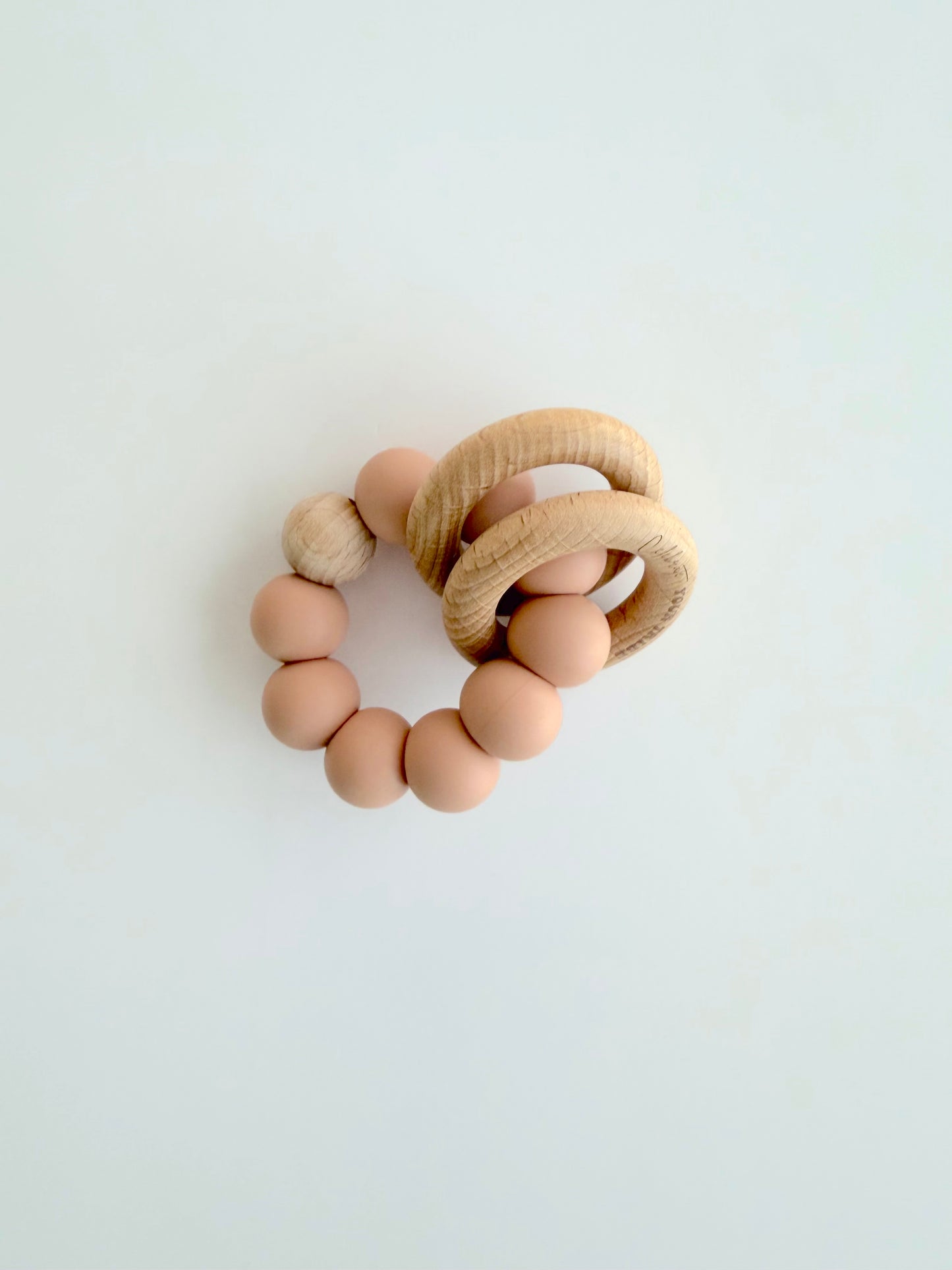 Apricot Teether Ring