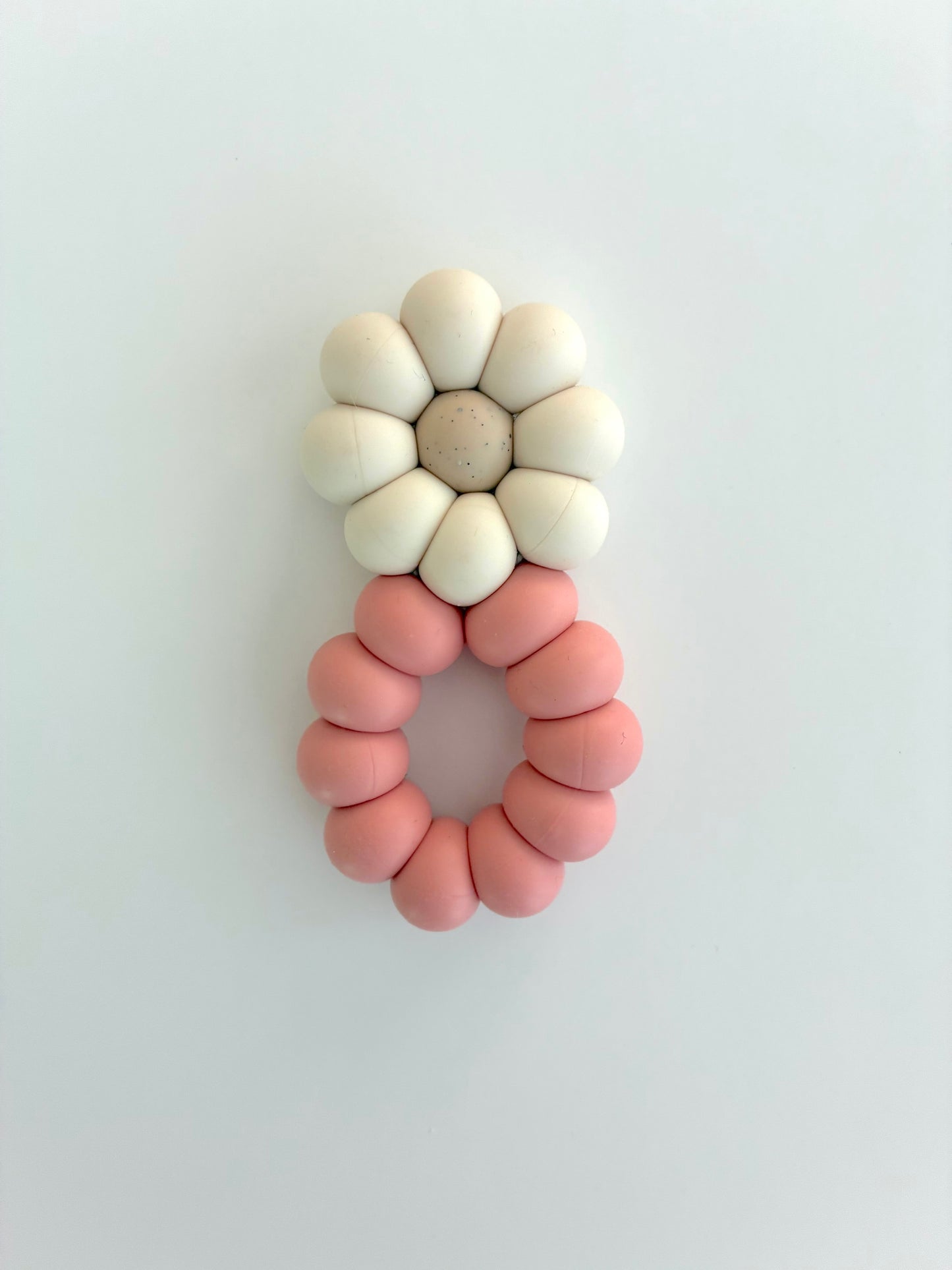 Pink Daisy Teether Toy