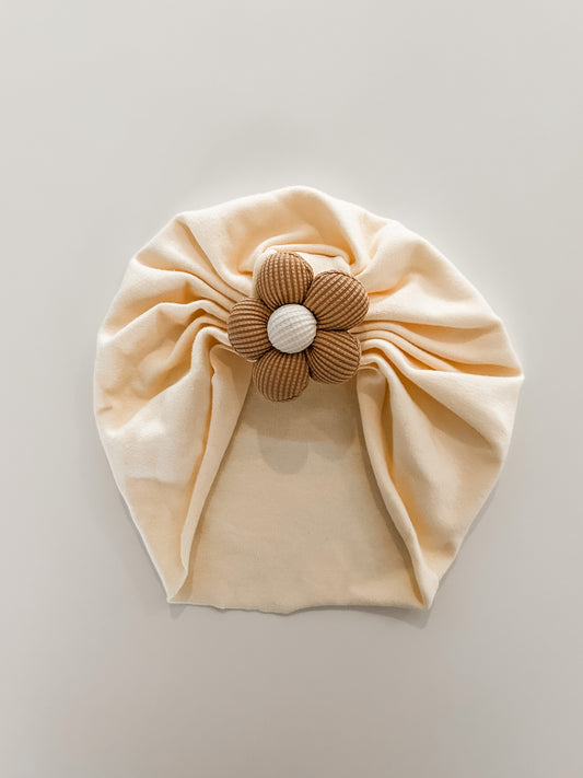 Daisy Baby Turban Hat