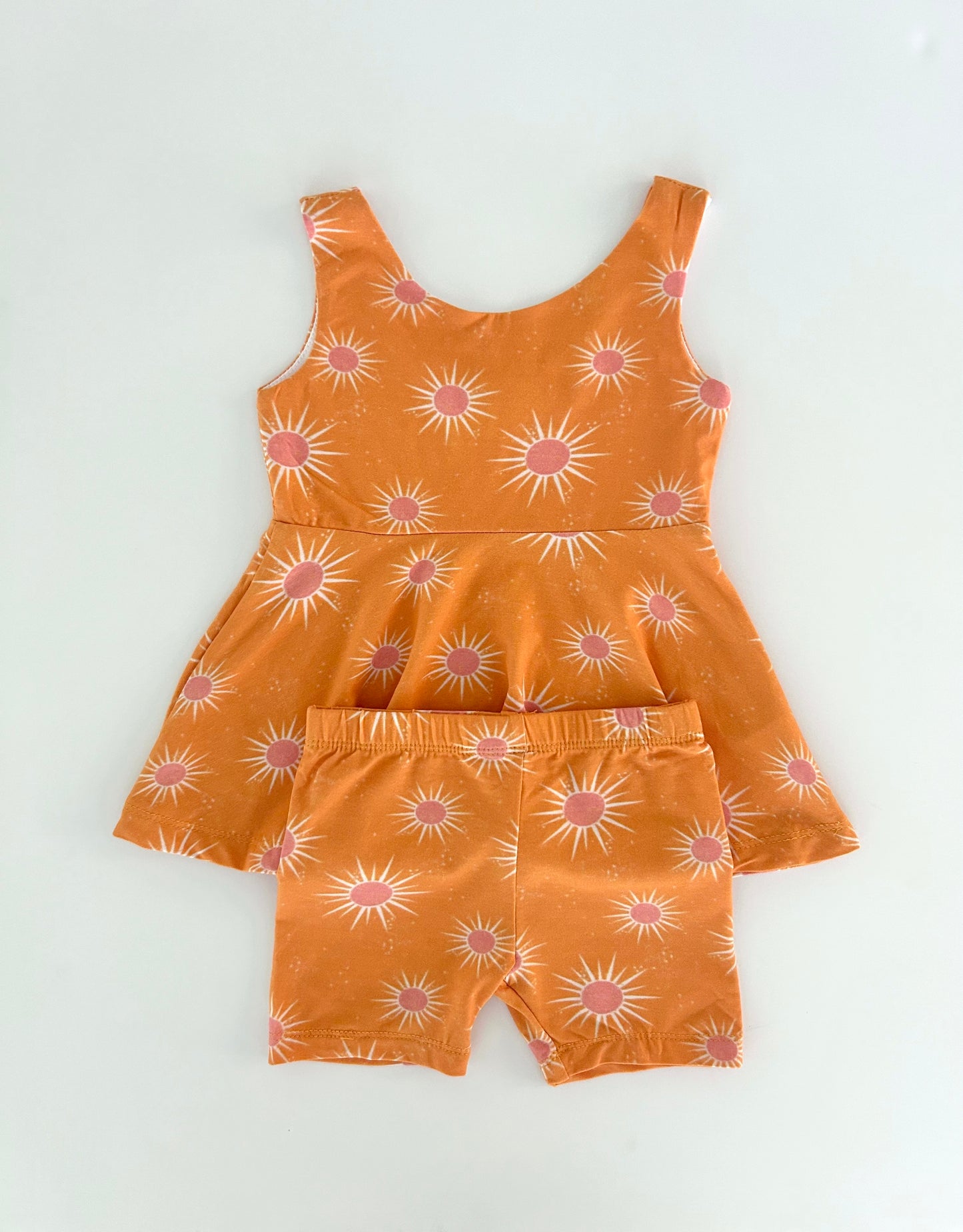 Sun Kissed Tank and Shorts Bamboo Set