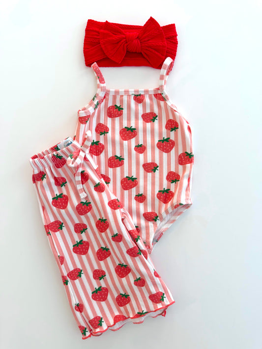 Berry Patch Onesie Set (pre-order)
