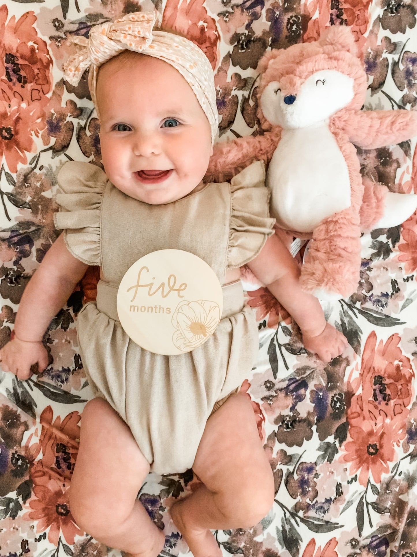 White Daisy Bow Headband