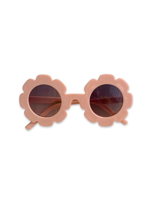 Peach Flower Sunglasses